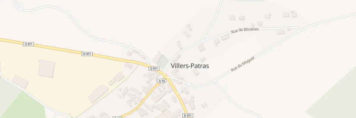 Plan du 12B Rue des Bligneres à Villers-Patras