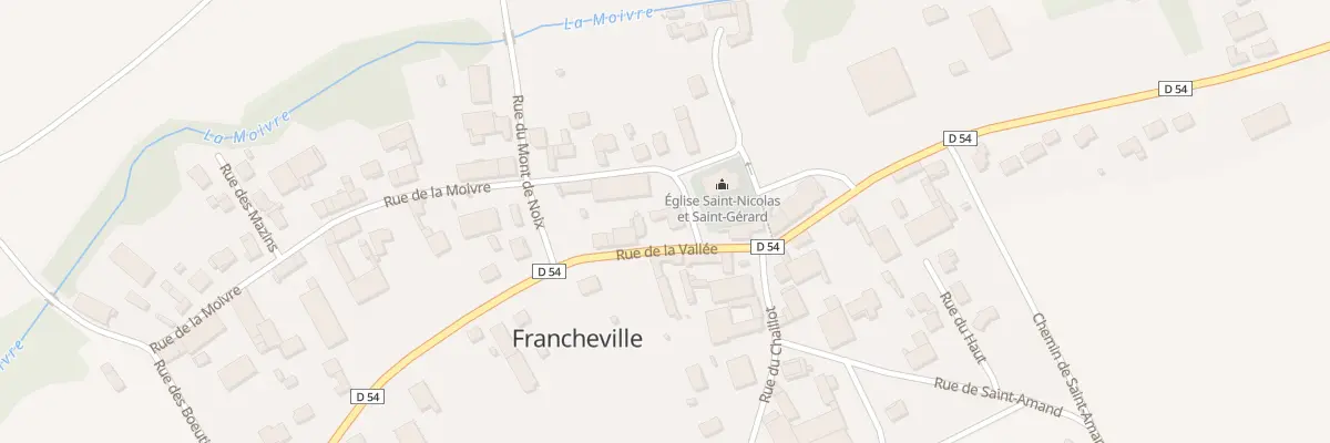 Plan du 25 Rue de la Moivre à Francheville