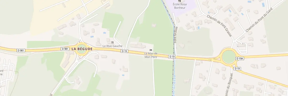 Plan du 397 Rte de Remoulins à Vers-Pont-du-Gard