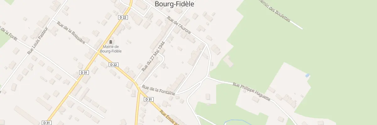 Plan du 8 Pl du Paquis à Bourg-Fidèle