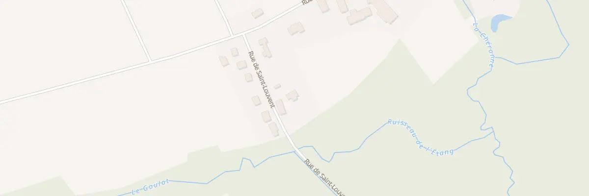 Plan du 20 Rue de Saint Louvent à Châtelraould-Saint-Louvent