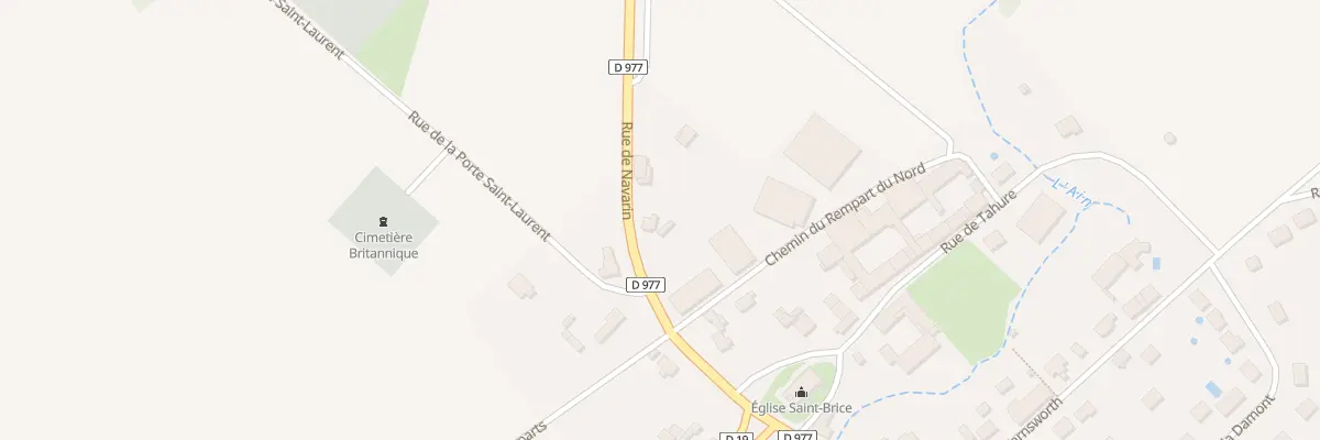 Plan du 8 Rue de Navarin à Souain-Perthes-lès-Hurlus