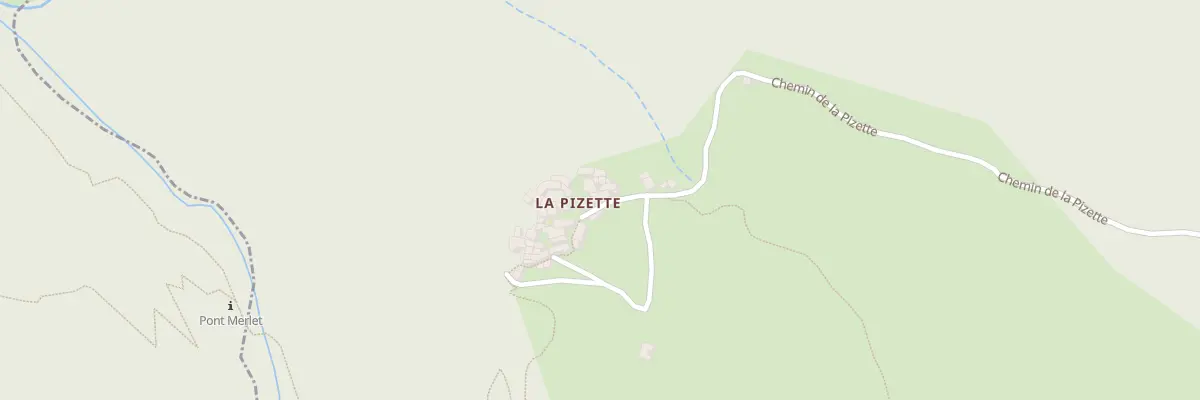Plan du 5026 La Pizette à Pranles
