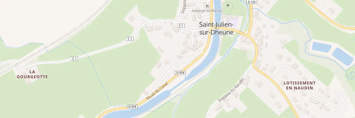 Plan du 5067 Le Bourg à Saint-Julien-sur-Dheune