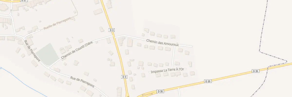 Plan du 16 Chem des Amoureux à Launois-sur-Vence