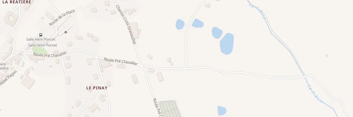 Plan du 5600 Pre Berne à Saint-Romain-en-Jarez