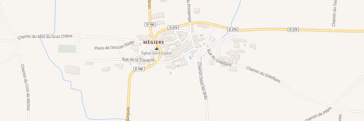 Plan du 5291 Megier à Sabran