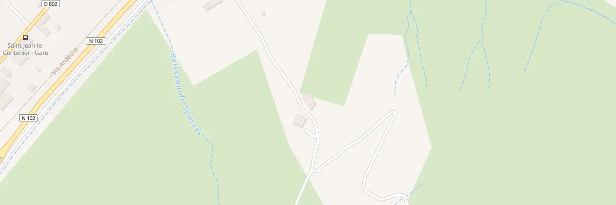 Plan du 5045 Crouzet à Saint-Jean-le-Centenier