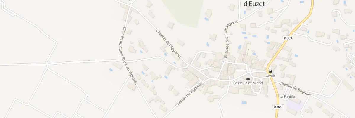 Plan du 5151 Che de l’Apparan à Saint-Michel-d’Euzet