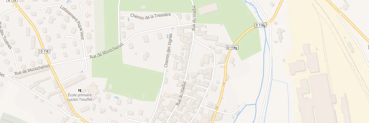 Plan du 39 Rue du Viaduc à Sainte-Colombe-sur-Seine