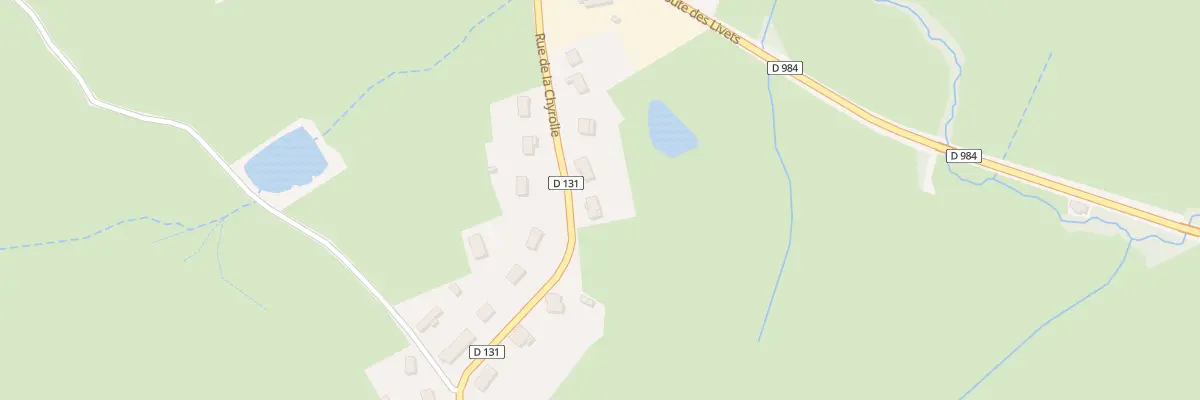 Plan du 5235 La Chyrolle à Essertenne