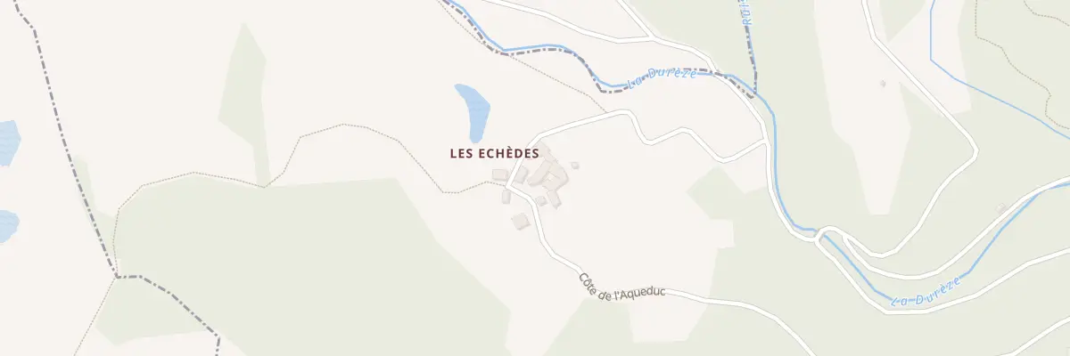 Plan du 5106 Les Echedes à Chagnon