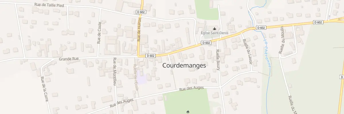 Plan du 31 Gr Grande Rue à Courdemanges