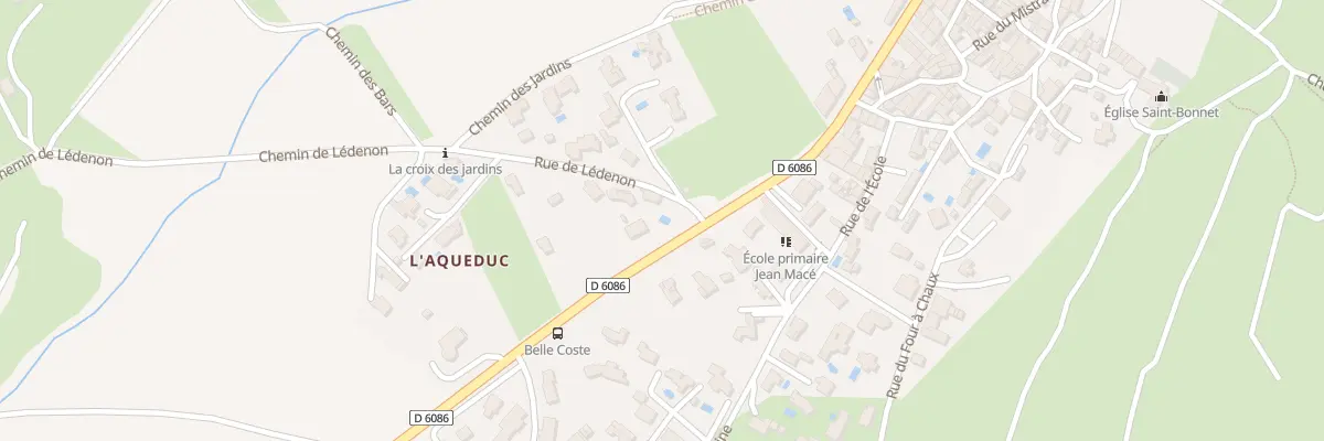 Plan du 45 Rue de Ledenon à Saint-Bonnet-du-Gard
