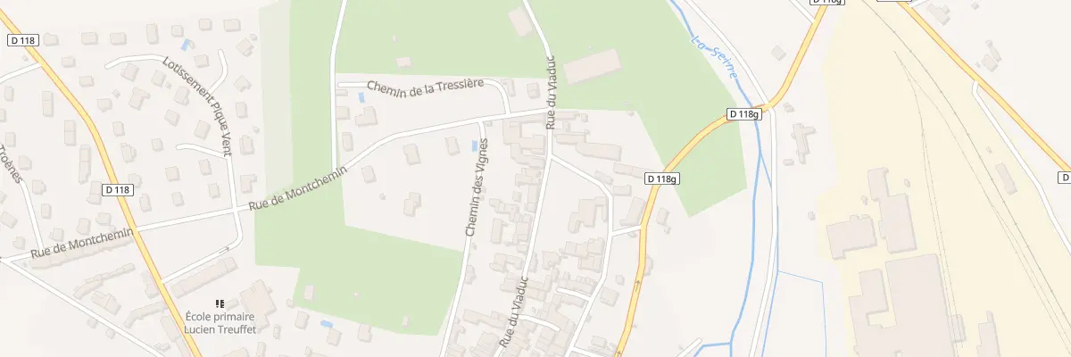 Plan du 51 Rue du Viaduc à Sainte-Colombe-sur-Seine