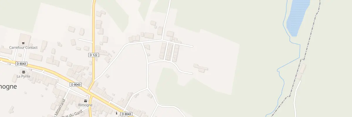 Plan du 3040 Rue de la Fosse St Brice à Rimogne