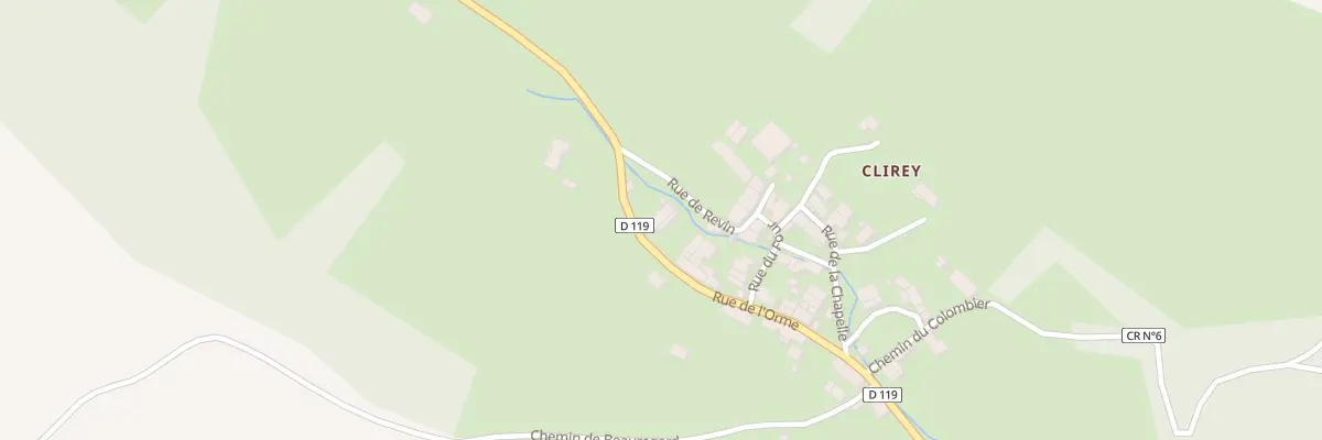 Plan du 1 Rue de l’Orme à La Roche-Vanneau