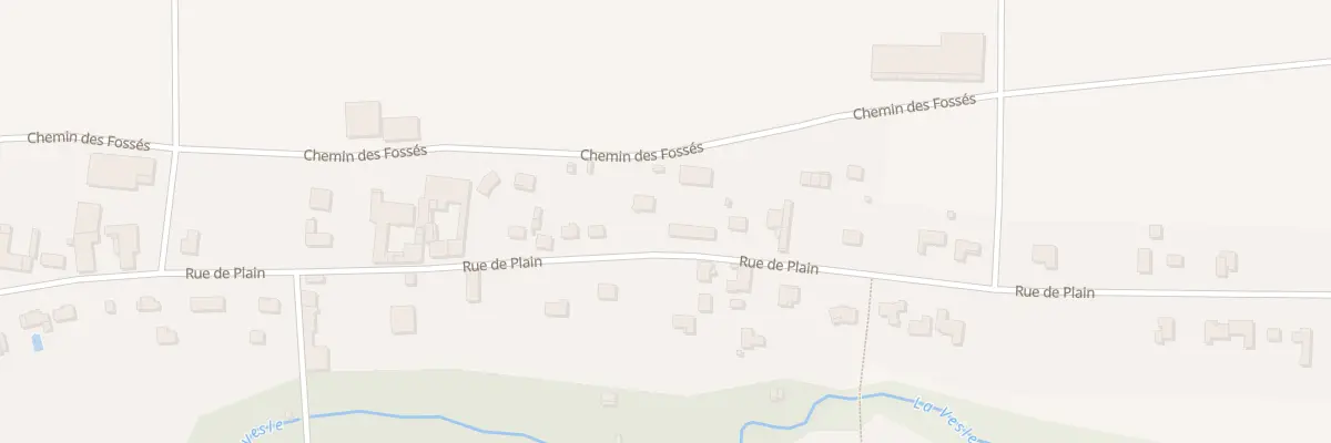 Plan du 293 Rue de Plain à Courtisols