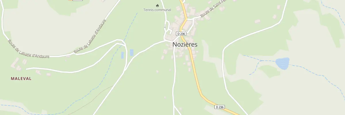 Plan du 5057 Le Village à Nozières