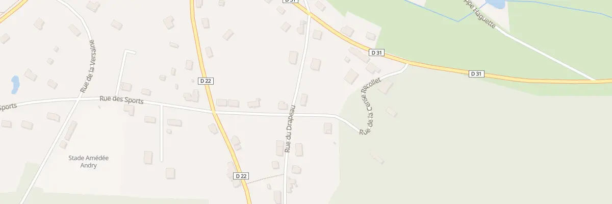 Plan du 5B Rue du Drapeau à Bourg-Fidèle