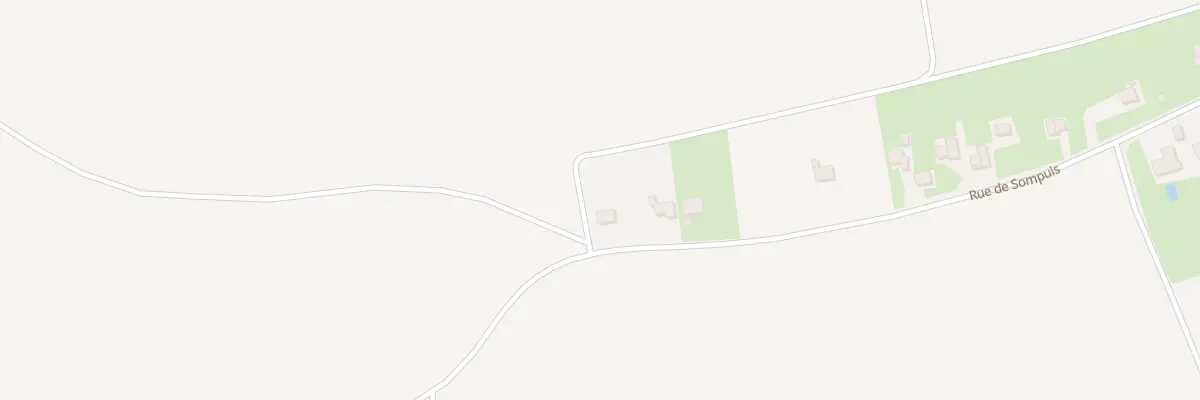 Plan de la Rue de Sompuis à Blacy