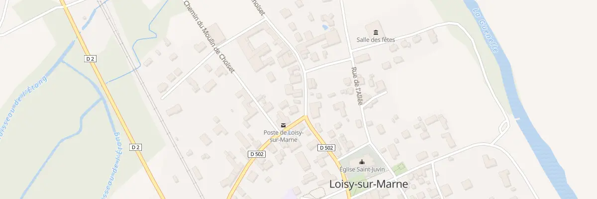 Plan du 106 Rue de Choiset à Loisy-sur-Marne