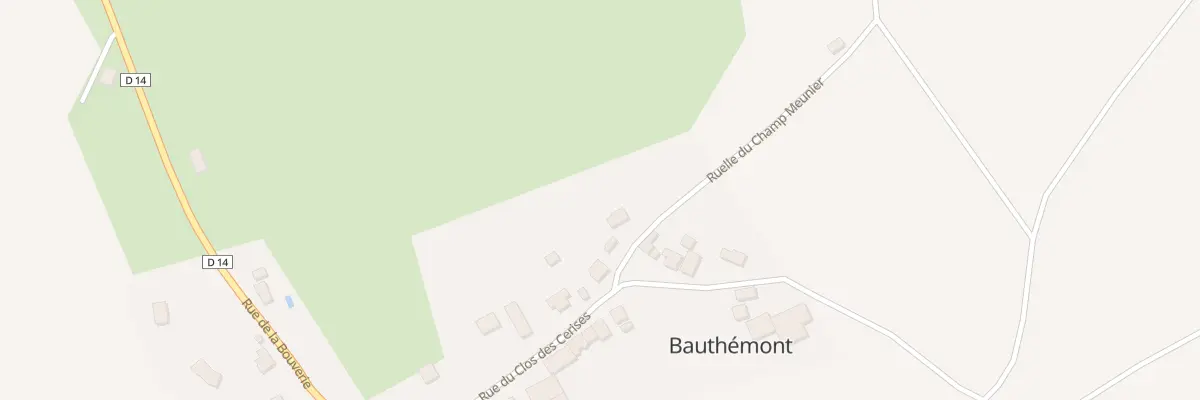 Plan du 1 Rle du Champ Meunier à Sorcy-Bauthémont