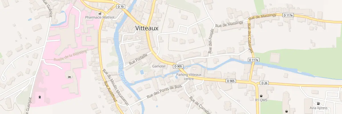 Plan du 27 Rue Hubert Languet à Uncey-le-Franc