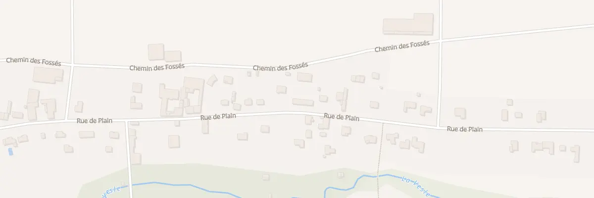 Plan du 295 Rue de Plain à Courtisols