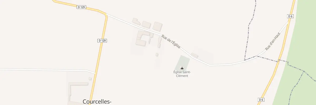 Plan du 8 Le Village à Courcelles-sur-Voire