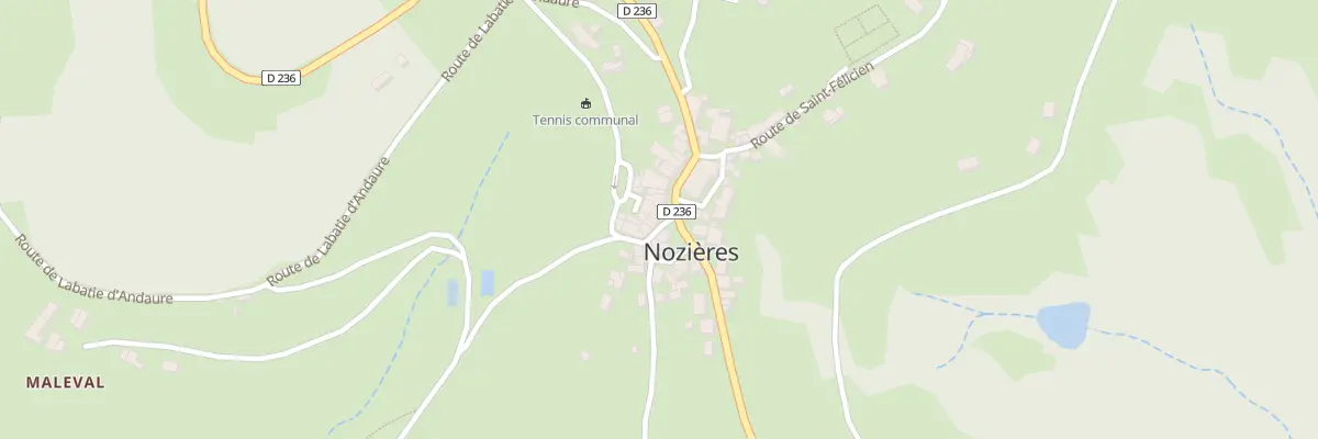 Plan du 5066 Serre de Ladret à Nozières