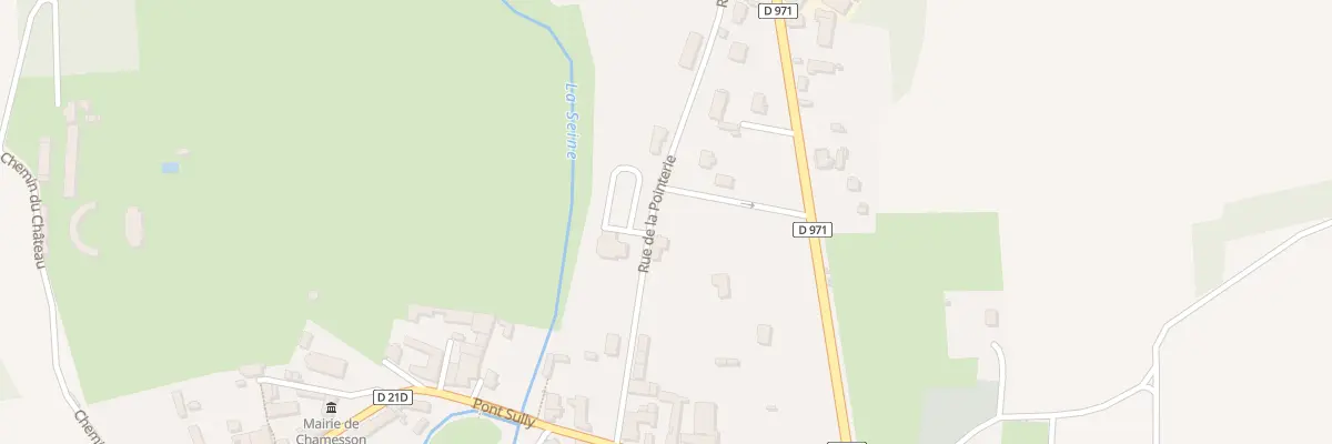 Plan du 12 Rue de la Pointerie à Chamesson