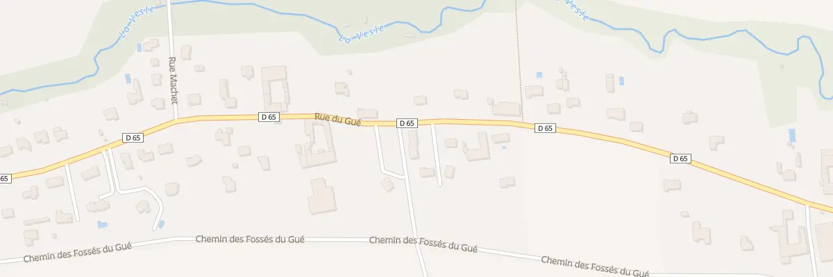 Plan du 5689 Rue du Gué à Courtisols