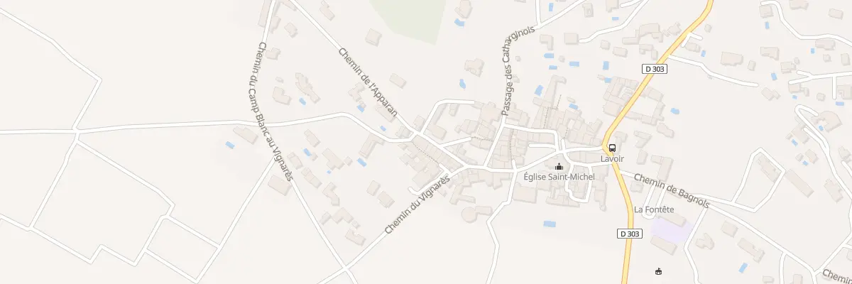 Plan du 5007 Pl de la Croix à Saint-Michel-d’Euzet