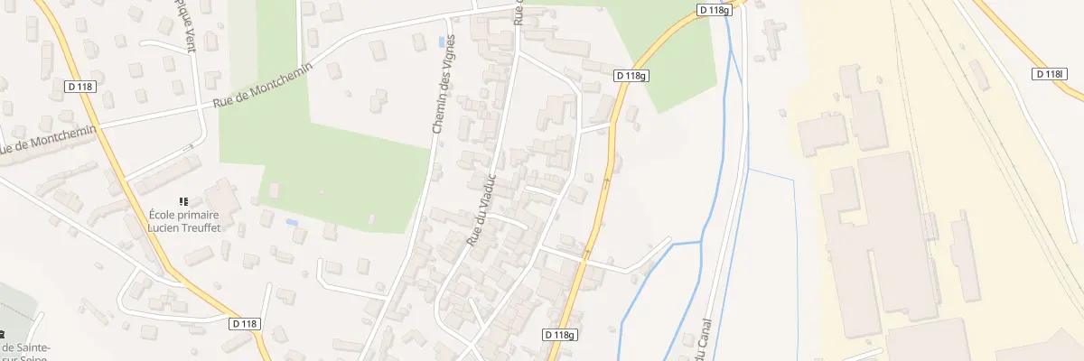 Plan du 4 Rle Deguy à Sainte-Colombe-sur-Seine
