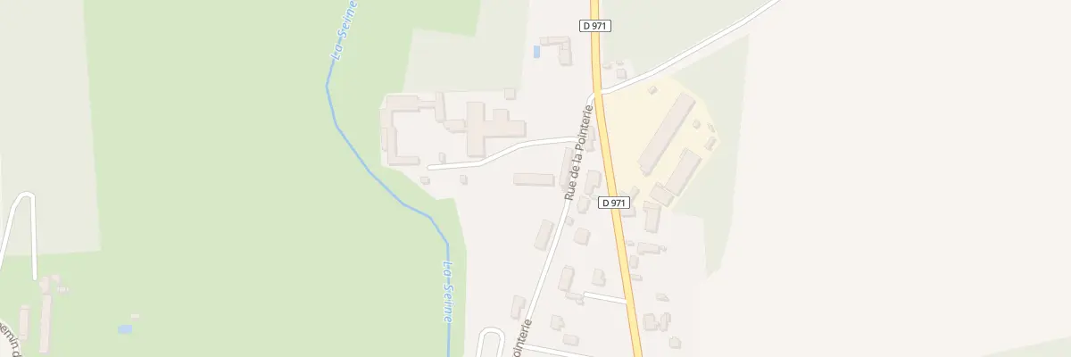 Plan du 9011 Rue de la Pointerie à Chamesson