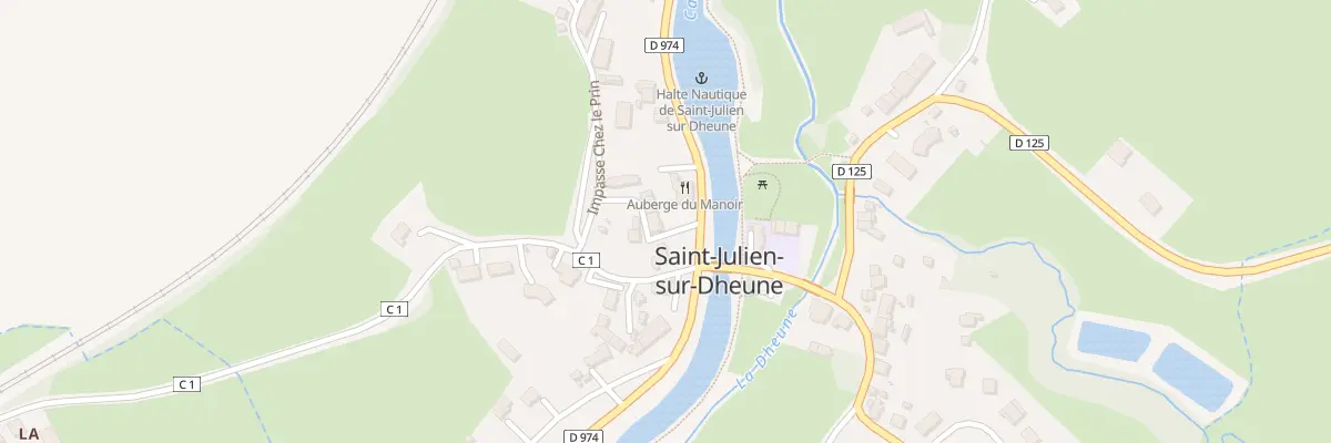 Plan du 5047 Le Bourg à Saint-Julien-sur-Dheune
