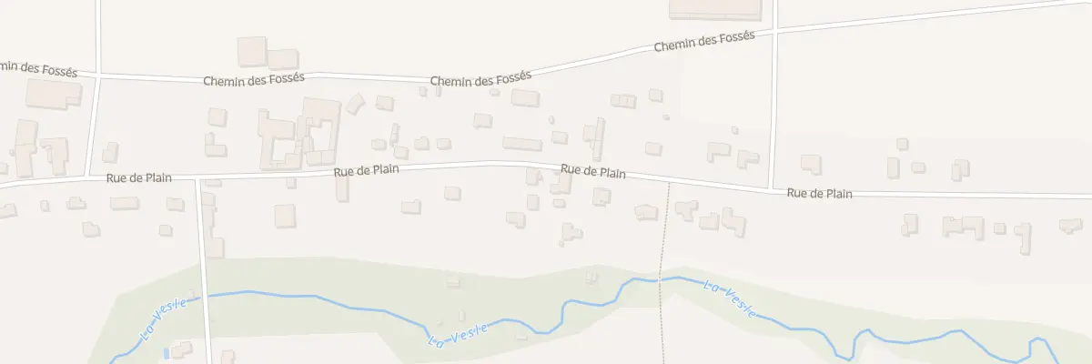 Plan du 304 Rue de Plain à Courtisols