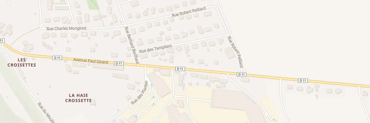 Plan du 85 Av Paul Girard à Dienville
