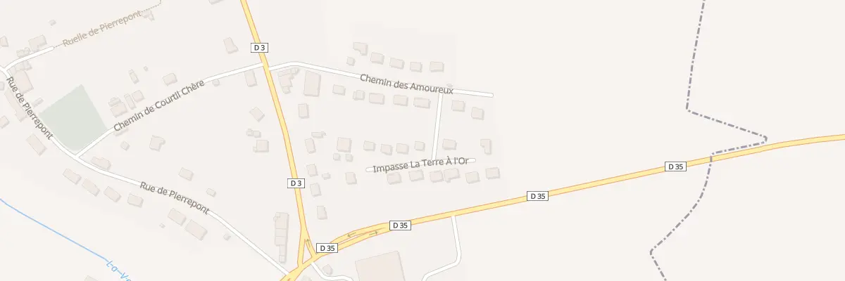 Plan du 5 La Terre A l’Or à Launois-sur-Vence