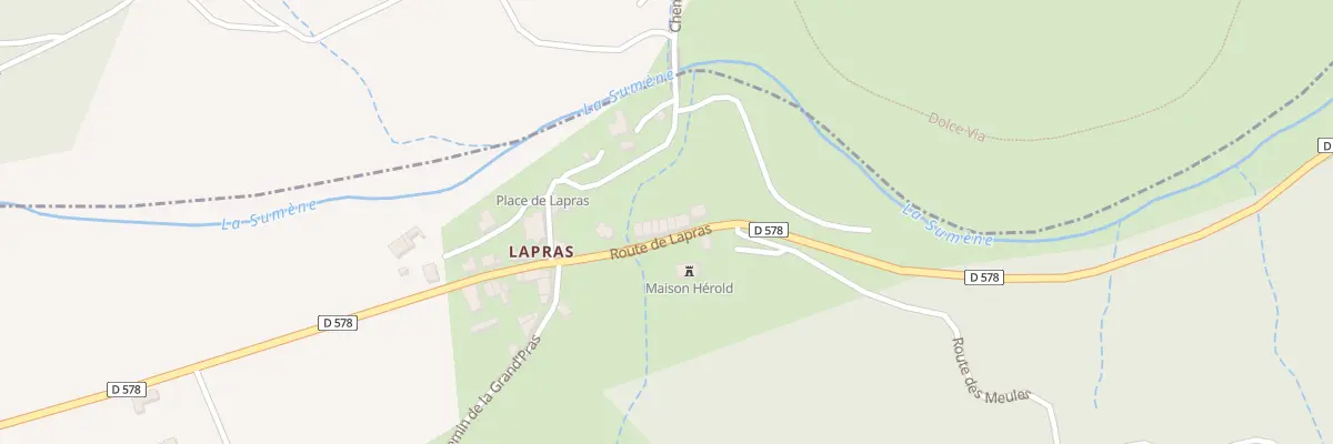Plan du 1160 Rte de Lapras à Saint-Basile