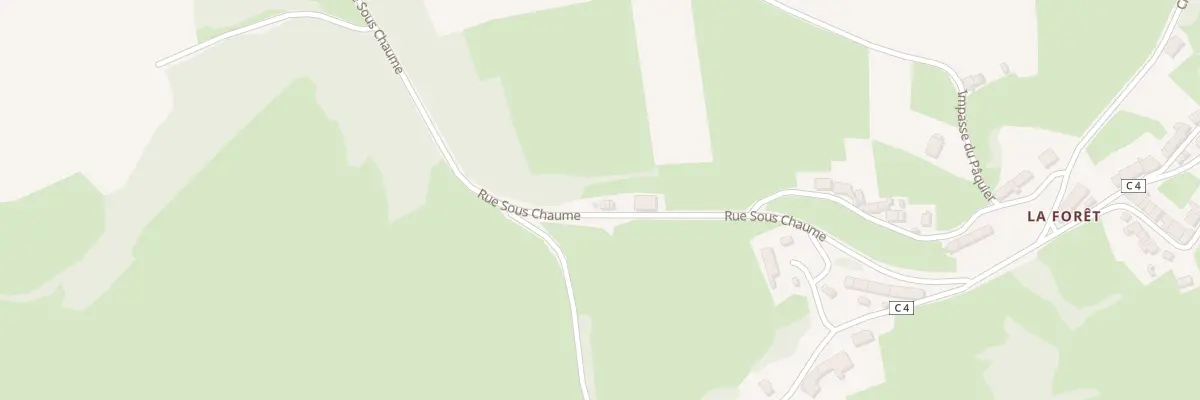 Plan du 5321 La Foret à Saisy