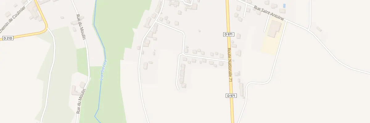 Plan du 10 Rue Maurice Ponsignon à Chamesson