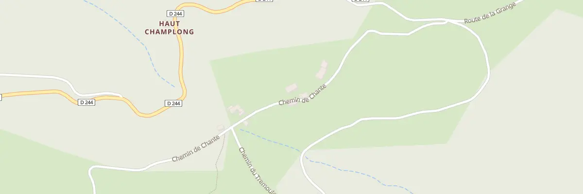 Plan du 470 Che de Chante à Saint-Étienne-de-Serre