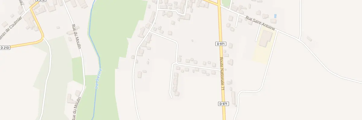 Plan du 9 Rue Maurice Ponsignon à Chamesson