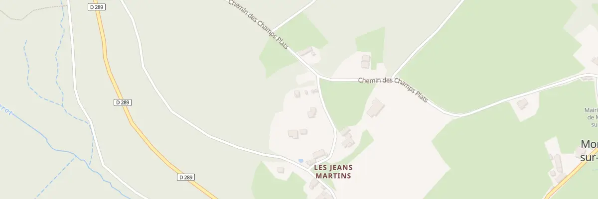 Plan du 5504F Les Jeans Martins à Navour-sur-Grosne