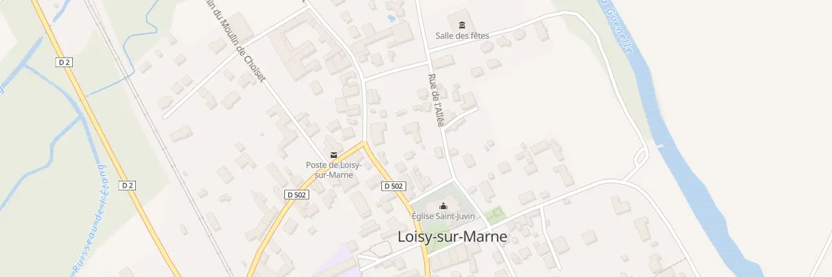 Plan du 4 Rue de l’Allee à Loisy-sur-Marne