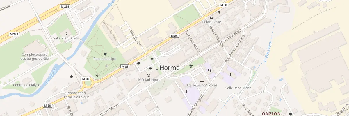 Plan du 5 Pl Joseph Lanet à L’Horme