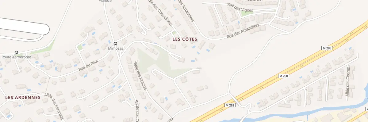 Plan du 88B Rte des Côtes à L’Horme