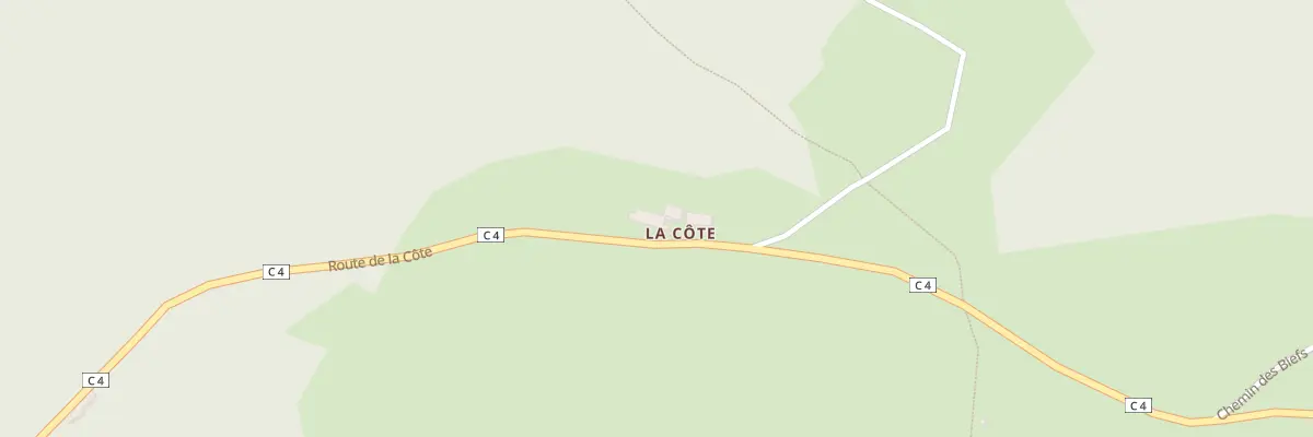 Plan du 1312 Rte de la Cote à Thélis-la-Combe